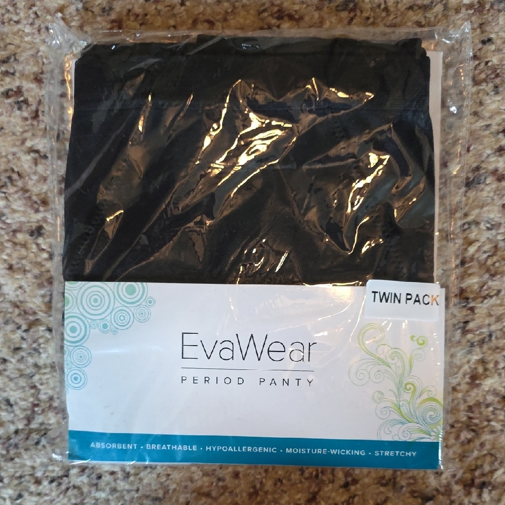 ALO Yoga Black EvaWear Twin Pack Period Panties